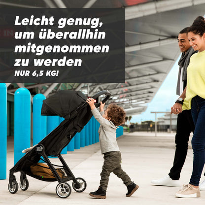 Baby Jogger City Tour 2 kergkäru, must, ühe käega kokkupandav