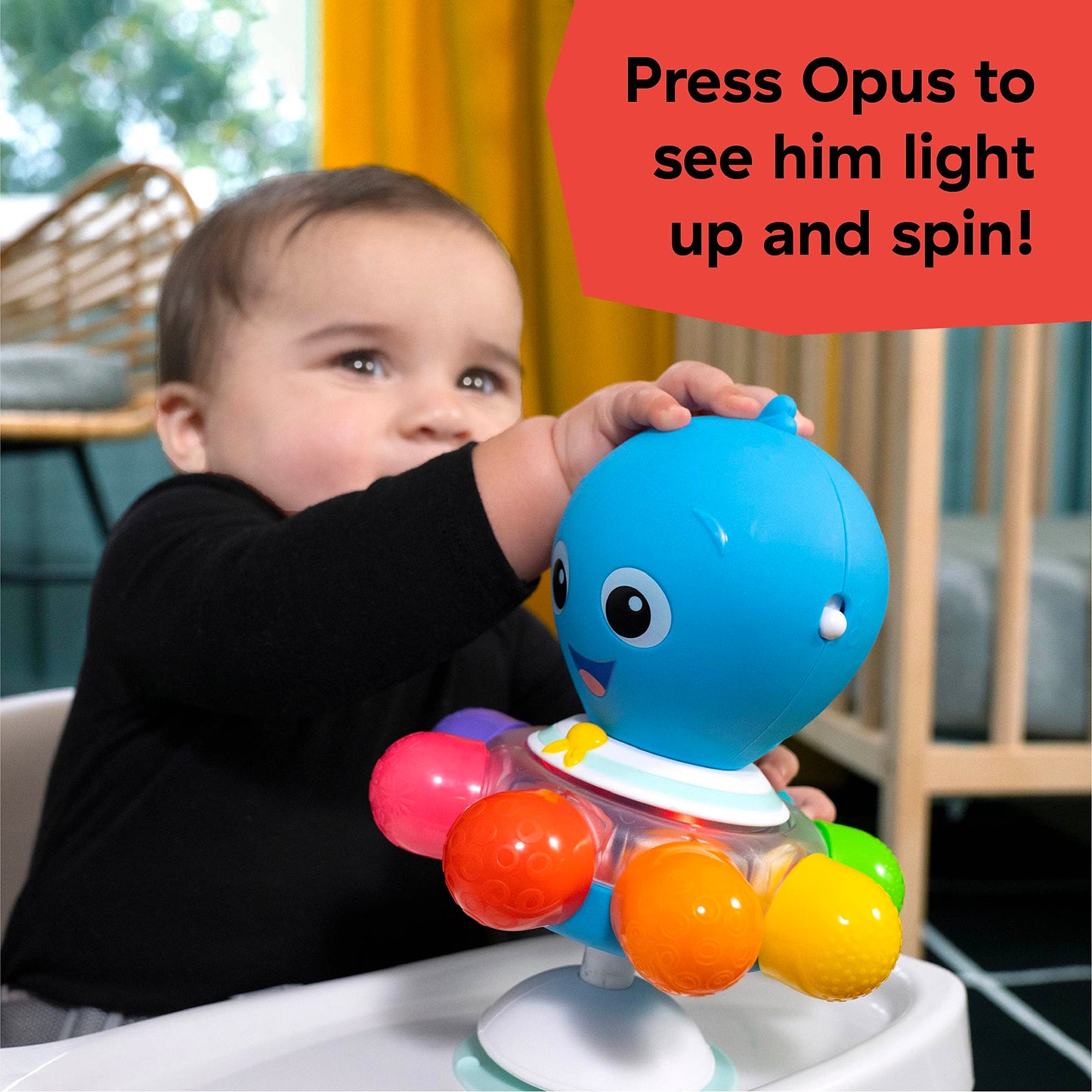 Baby Einstein Ocean Explorers Opus Spin & Sea imikute arendav mänguasi iminapaga