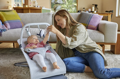 Ergobaby Evolve 3-in-1 lamamistool / bouncer 2,5–13,2 kg – Light Grey