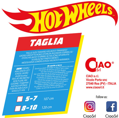 Hot Wheels ametlik võidusõitja kostüüm, 5–7 a
