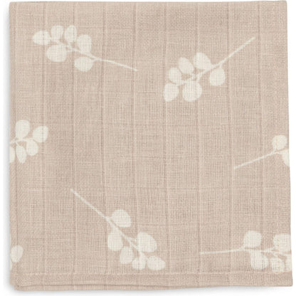 Jollein musliinlapid 3 tk, helepruun/kreem, 31 × 31 cm