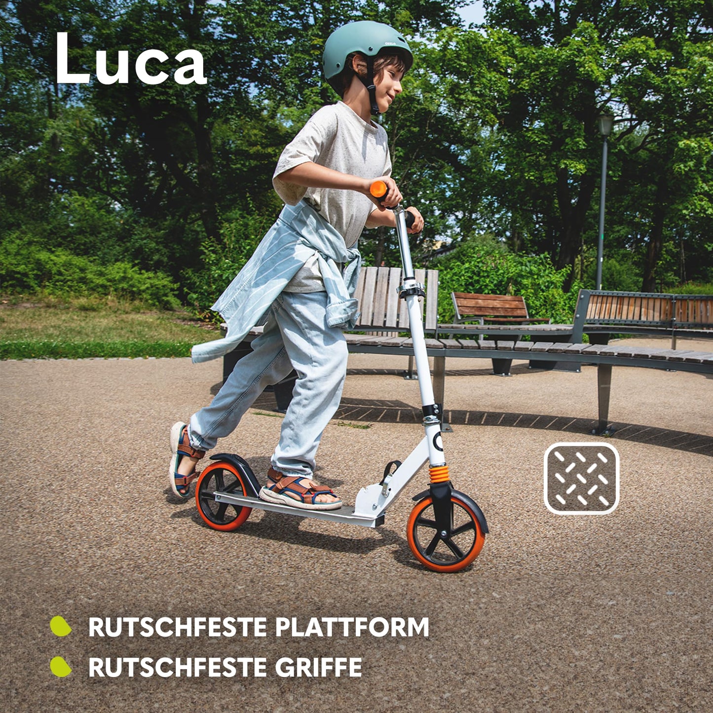 Lionelo Luca Cityroller must/roosa, 4,1 kg, kokkupandav, 100 kg