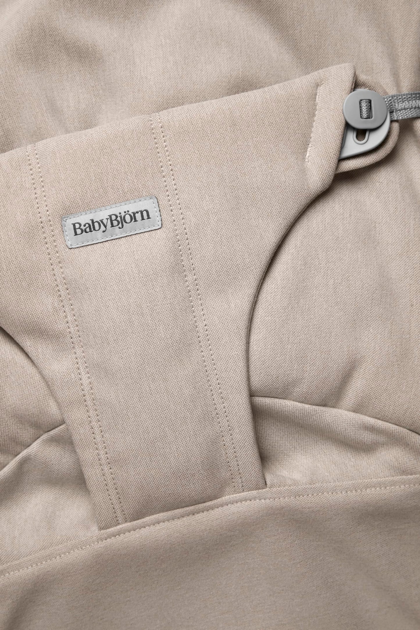 BabyBjörn Bouncer Bliss, Woven mélange, Light Beige beebikiik/bouncer