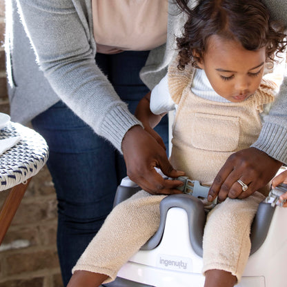 Ingenuity 2-ühes söögitooli iste Baby Base 2-in-1, Mist, alates 6 kuust