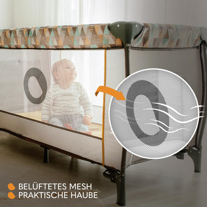 Lionelo Sven Plus 4-in-1 vauvansänky Grey Scandi, enintään 15 kg