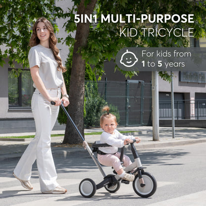 Kikka Boo FLIP 5-in-1 kolmerattaline jalgratas, hall