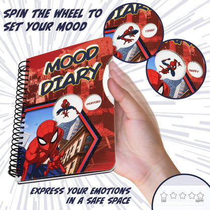 Marvel Spiderman emotsioonide päevik kleepsudega, 82 lk