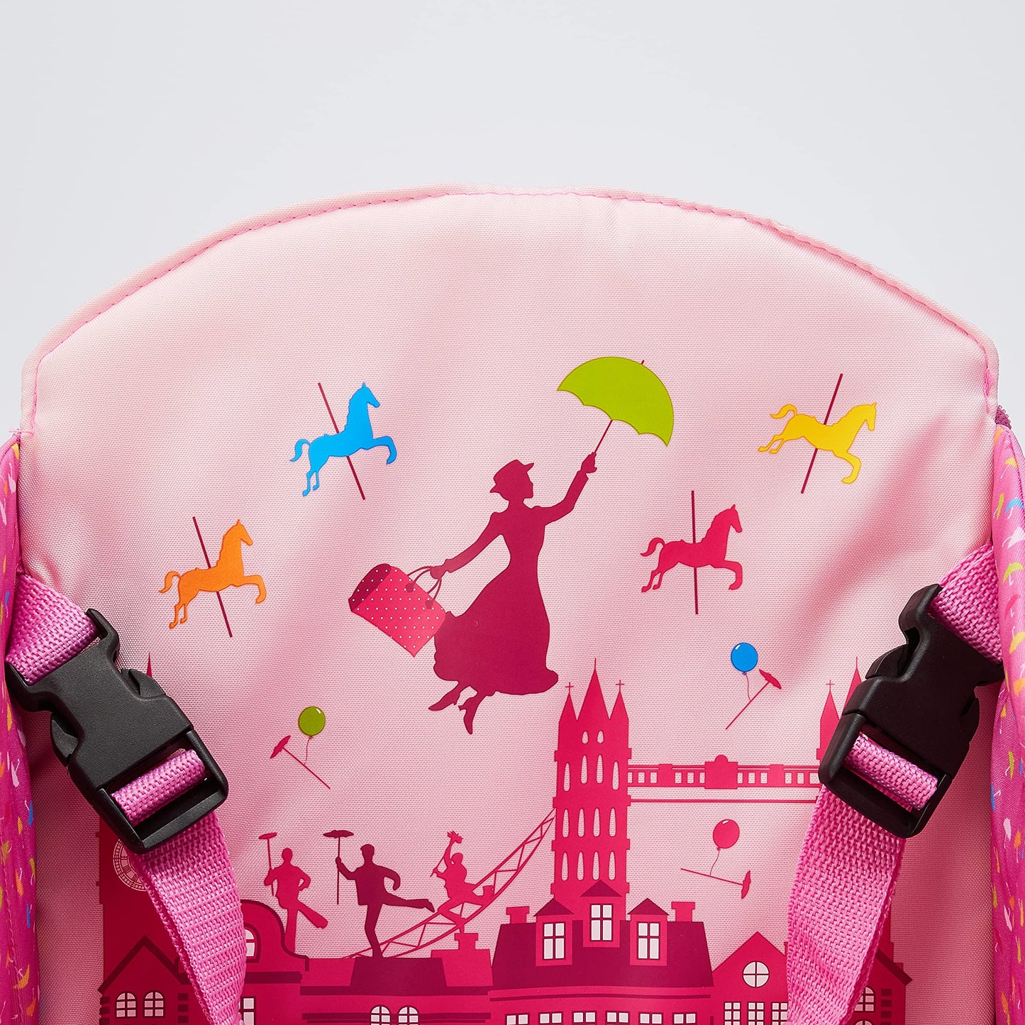 Asalvo London Travel kaasaskantav söögitool, roosa