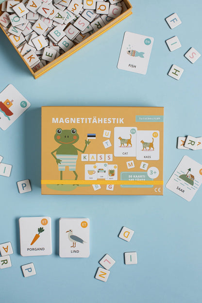 Magnetitähestik ET/EN õppemäng