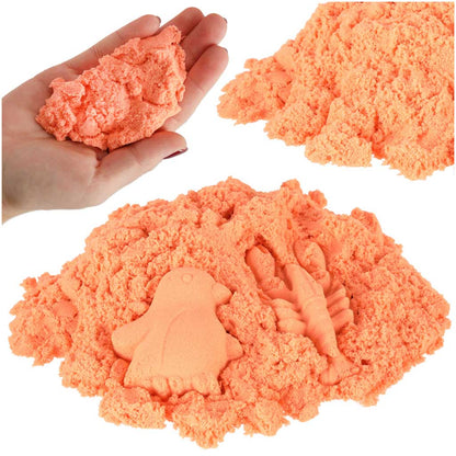 Kineetiline liiv lastele 1 kg, erinevad värvid