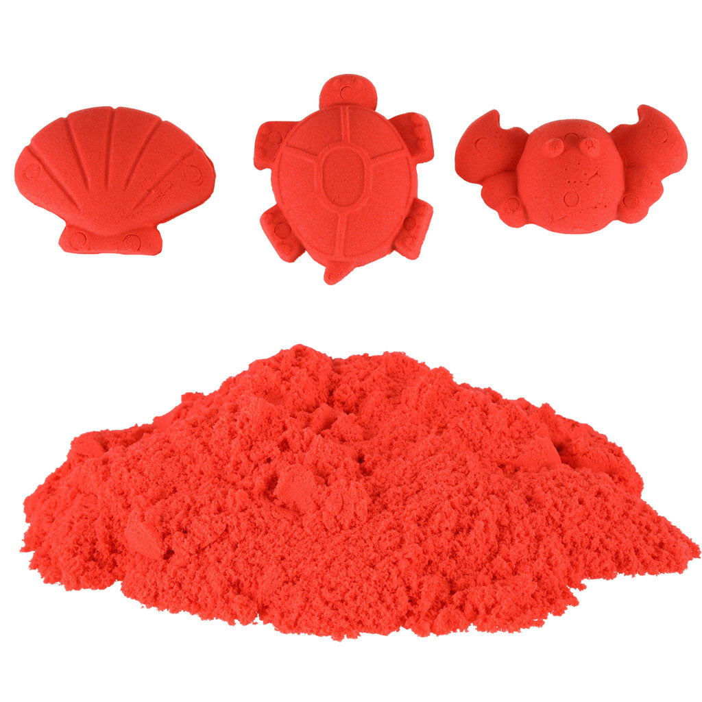 Kineetiline liiv lastele 1 kg, erinevad värvid