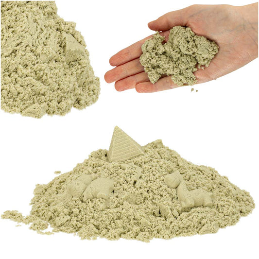 Kineetiline liiv lastele 1 kg, erinevad värvid
