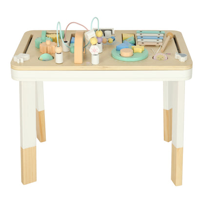 Puidust Montessori tegeluslaud lastele