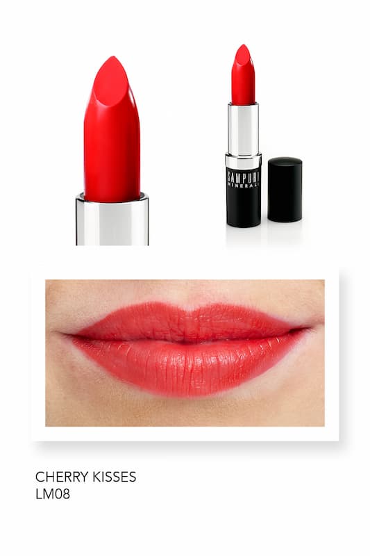 Sampure Minerals matt huulepulk Cherry Kisses