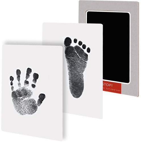 Ruhhy beebi käe- ja jalajälje komplekt, clean-touch, must