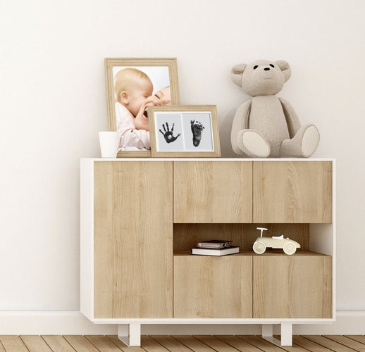 Ruhhy beebi käe- ja jalajälje komplekt, clean-touch, must
