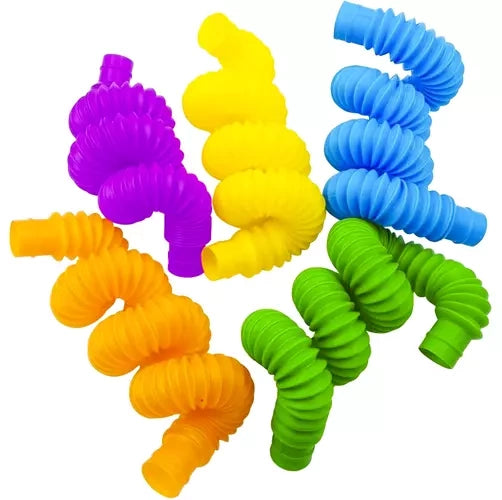 Kruzzel sensoorsed mängutorud, 20 tk, mitmevärviline