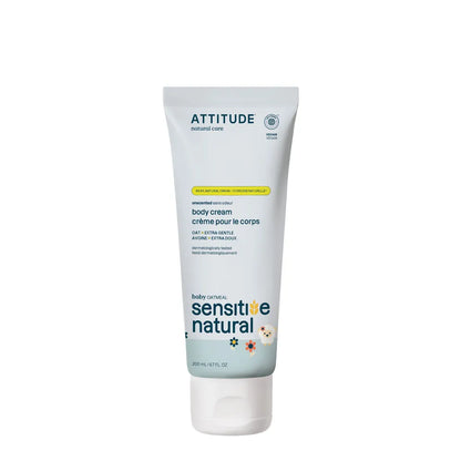 ATTITUDE Sensitive niisutav kreem beebile lõhnatu 200 ml